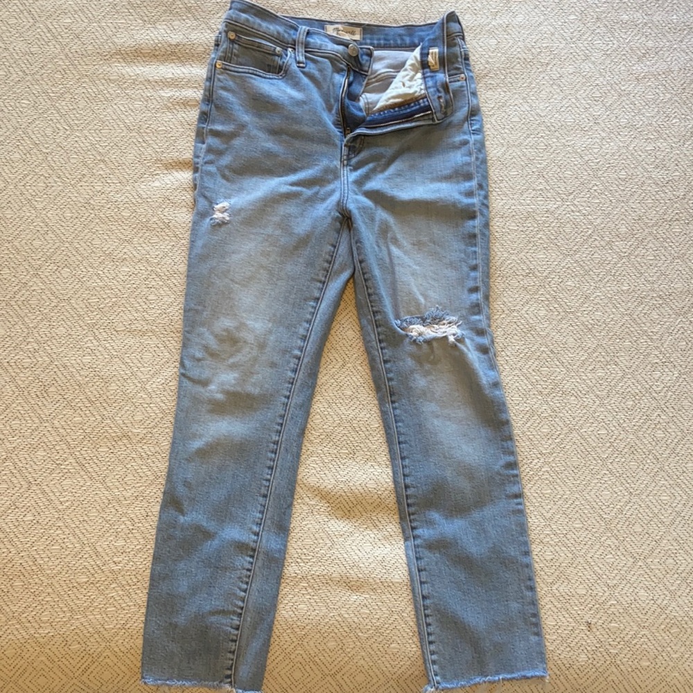 Madewell The Perfect Vintage Jean in Coffey Wash: Worn-In Edition